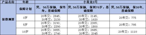 小青龙3号少儿重疾险如何投保